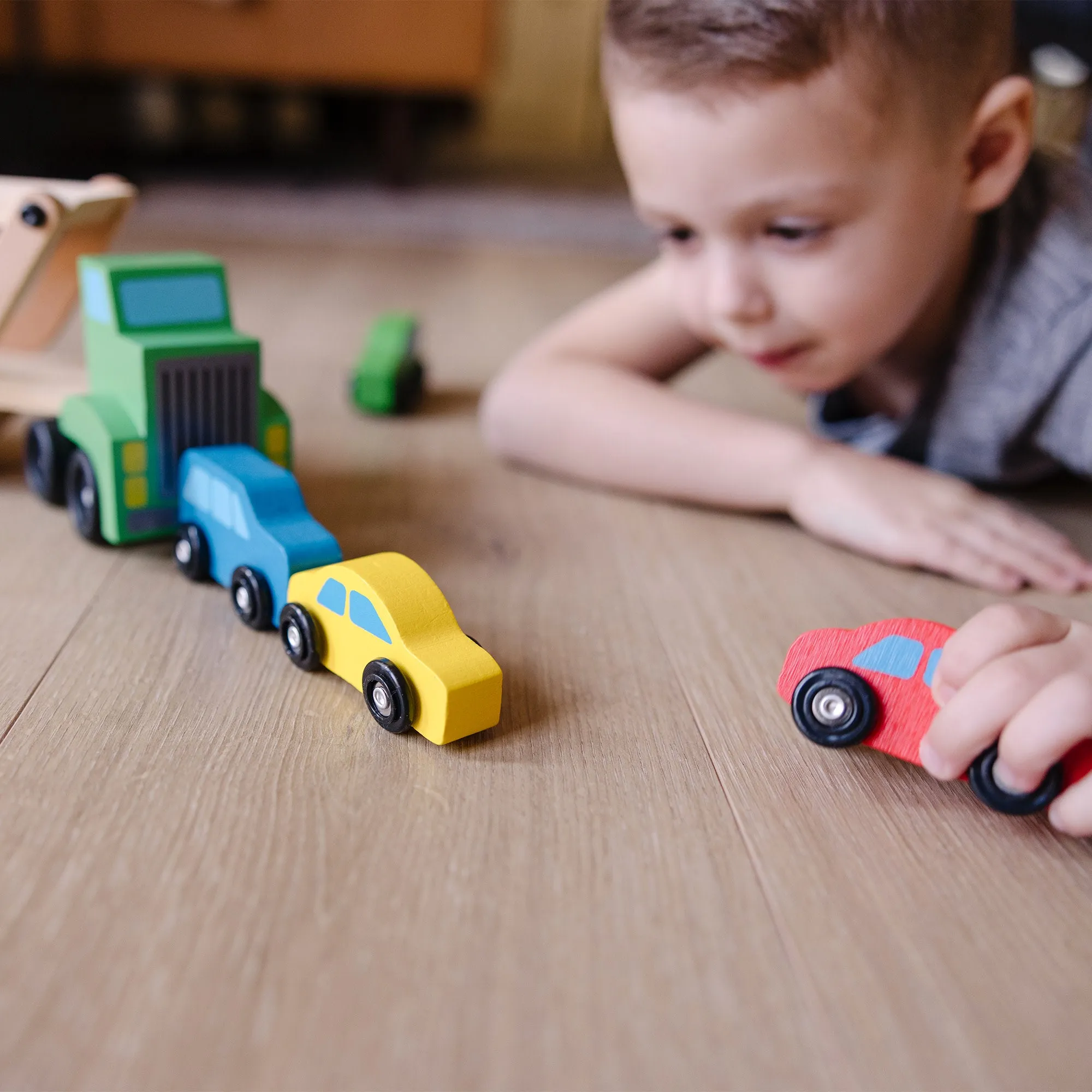 Wooden Car Carrier