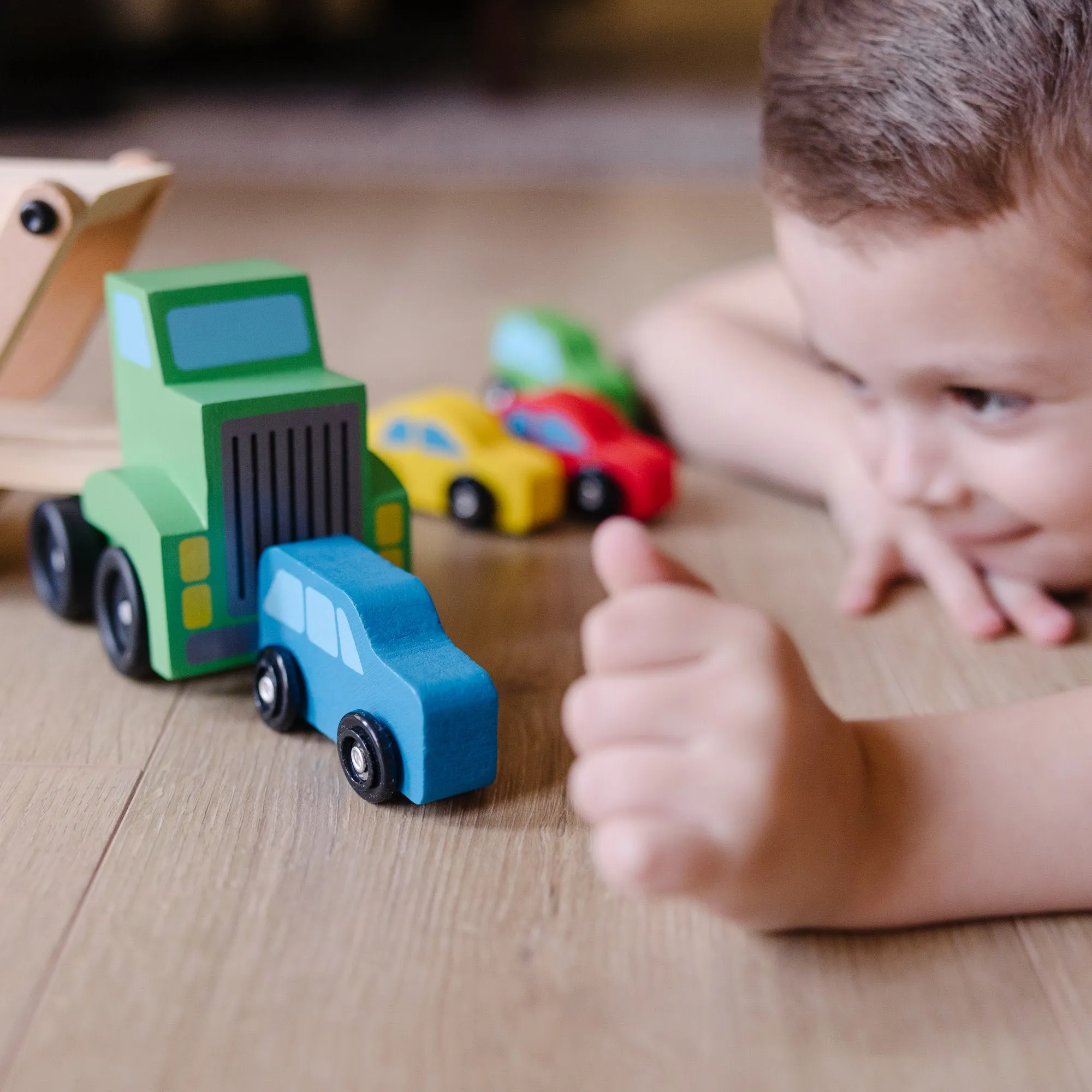 Wooden Car Carrier