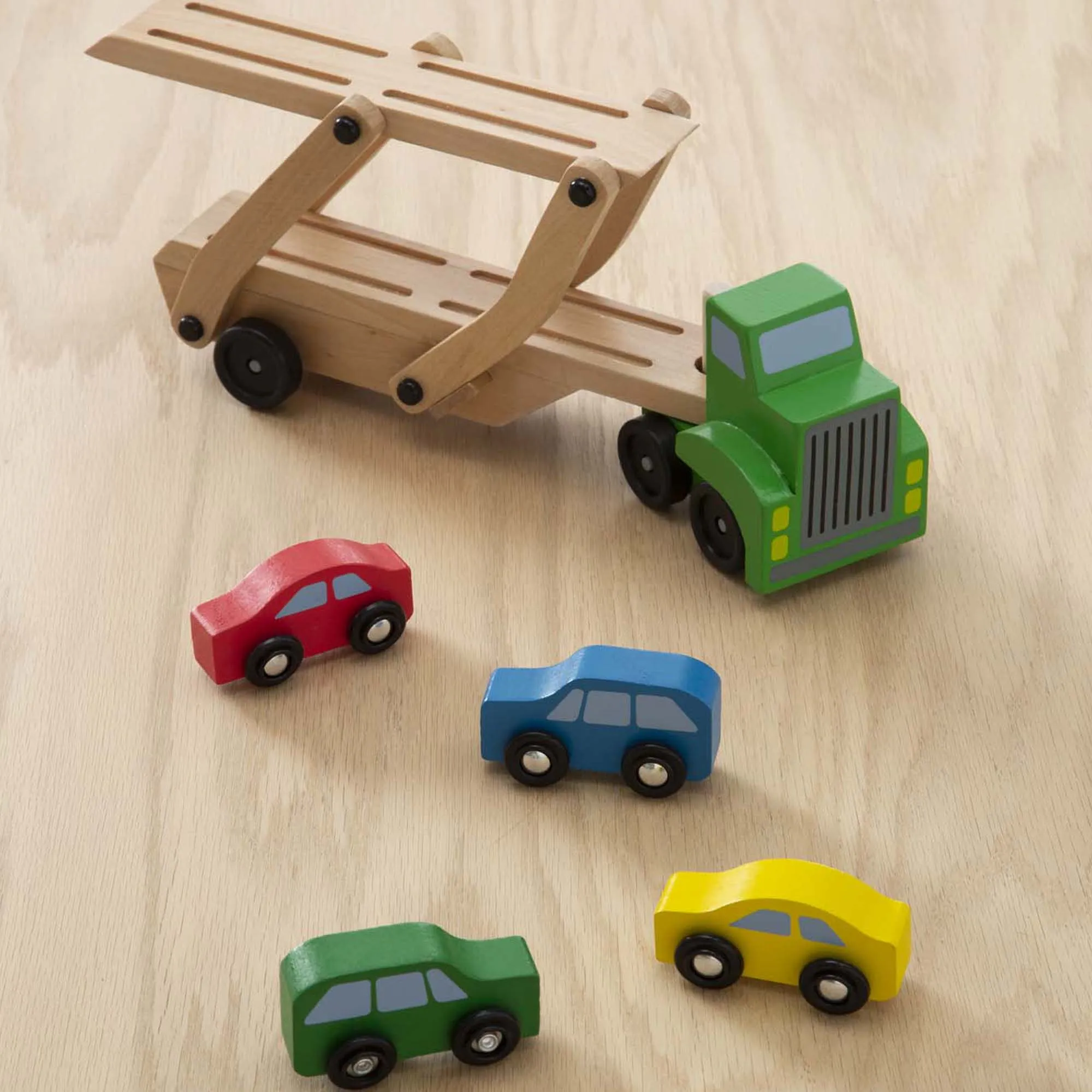 Wooden Car Carrier